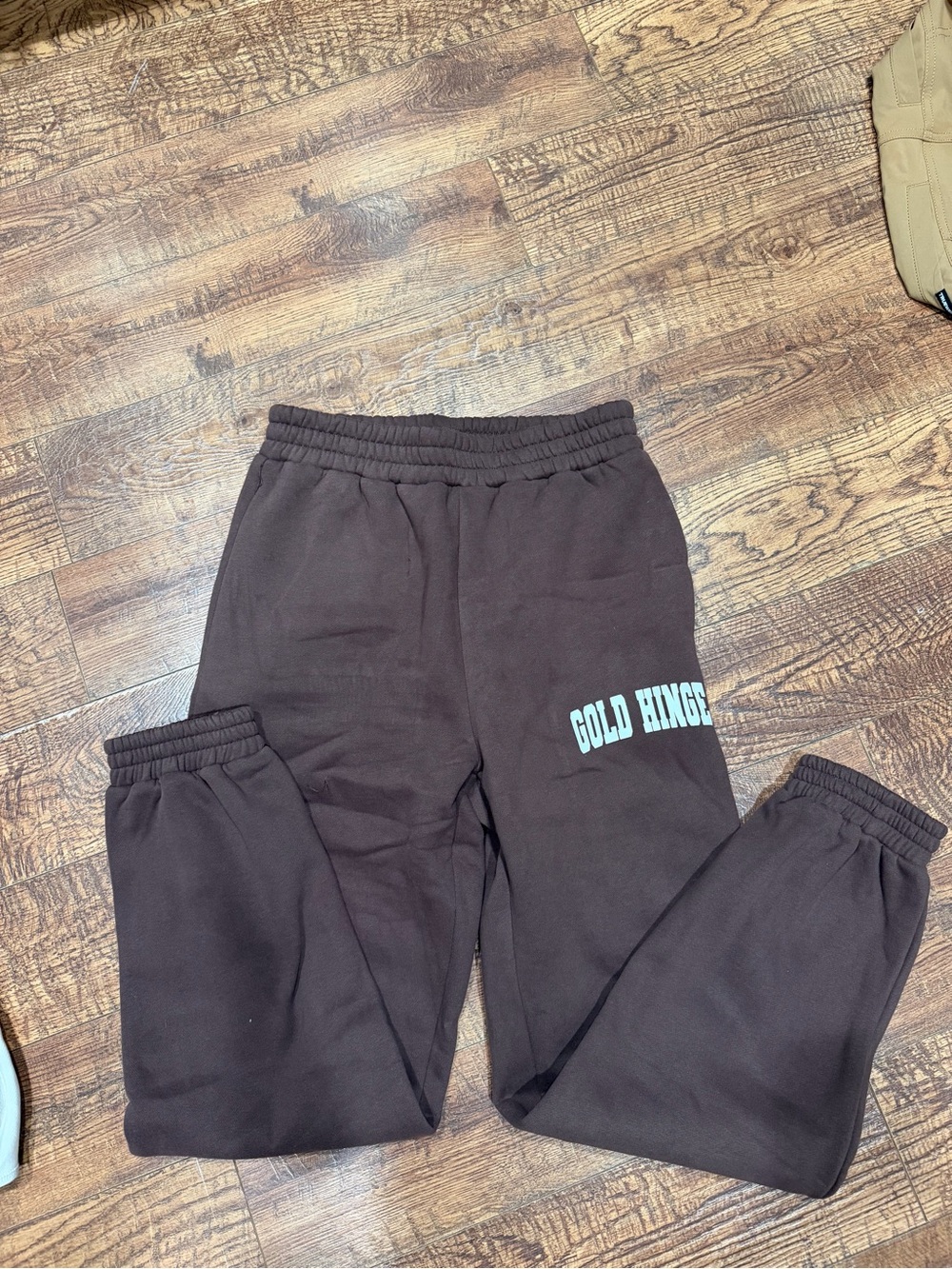 Women’s Brown Sweatpants with Logo